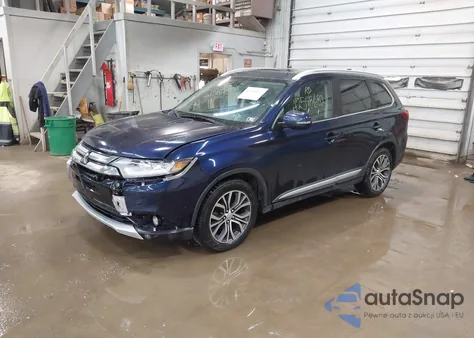 2018 Mitsubishi Outlander Sel from USA, damaged, VIN JA4AZ3A37JZ017700